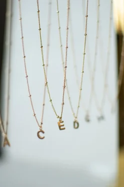 Discount Ketting Initial | Goud | DAMES Sieraden
