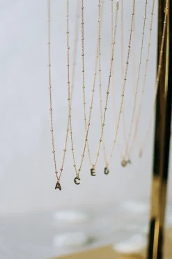 Discount Ketting Initial | Goud | DAMES Sieraden