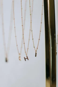 Discount Ketting Initial | Goud | DAMES Sieraden