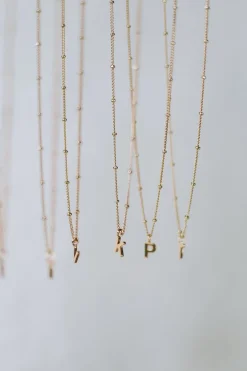 Discount Ketting Initial | Goud | DAMES Sieraden
