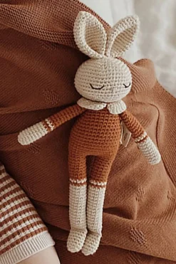 Knuffel Bunny | Cream/terracotta | Speelgoed|Knuffels