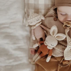 Knuffel Bunny | Cream/terracotta | Speelgoed|Knuffels