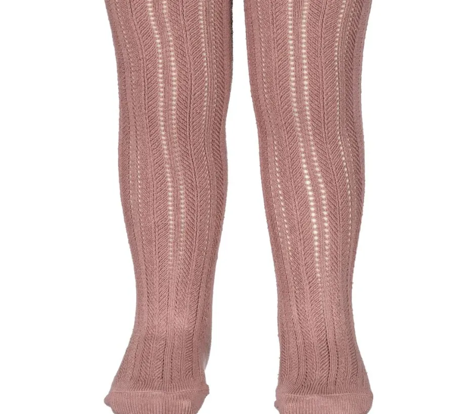 Clearance Maillot pointelle | Dusty mauve | Sokken & Maillots|Sokken & Maillots