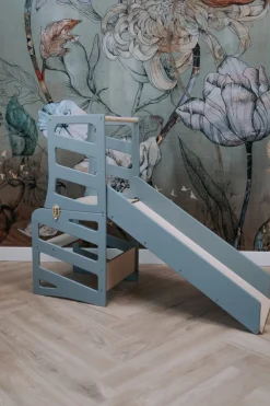 Best Modulair kidsmeubel | Keukenkruk | Bureau | Glijbaan Houten Speelgoed|Educatief Speelgoed