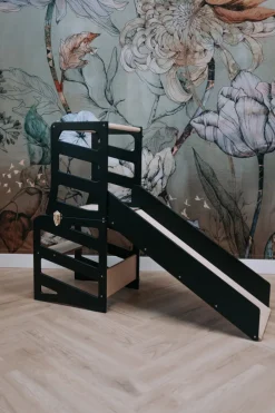 Best Modulair kidsmeubel | Keukenkruk | Bureau | Glijbaan Houten Speelgoed|Educatief Speelgoed