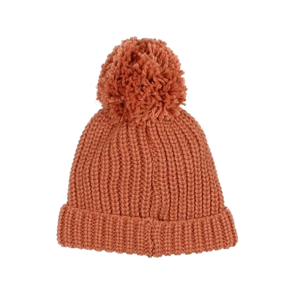 Muts soft knit | Terracota | 8-12 jaar | Hoeden & Petten