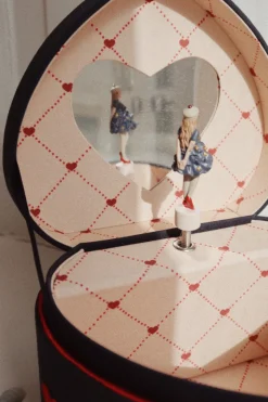 Sale Muziekdoosje hearts | Donkerblauw | Sieraden