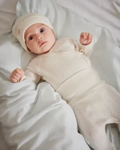 Hot Newborn tut wrap top | Flour white | Vesten|Shirts