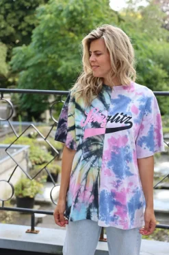 Sale Odile oversized T-shirt | Pink | DAMES Tops|Tops