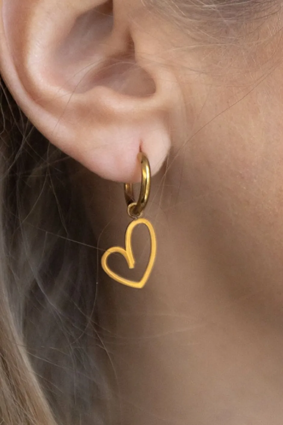 New Oorbellen lots of love | Goud DAMES Sieraden