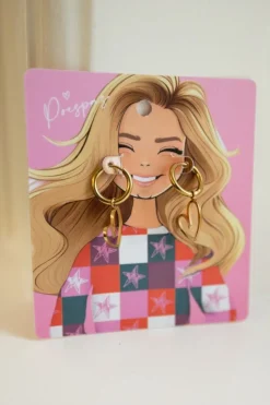 New Oorbellen lots of love | Goud DAMES Sieraden