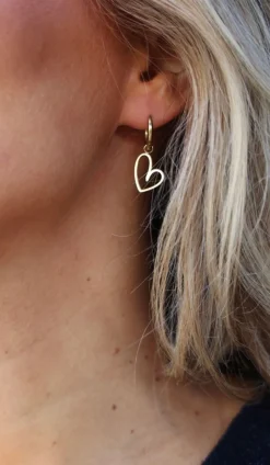 New Oorbellen lots of love | Goud DAMES Sieraden