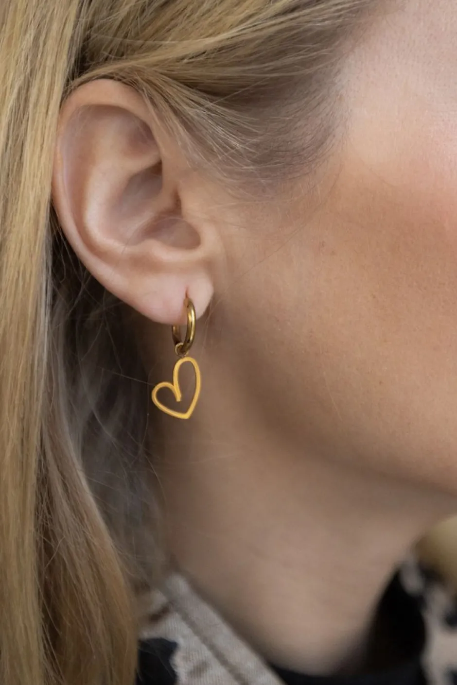 New Oorbellen lots of love | Goud DAMES Sieraden