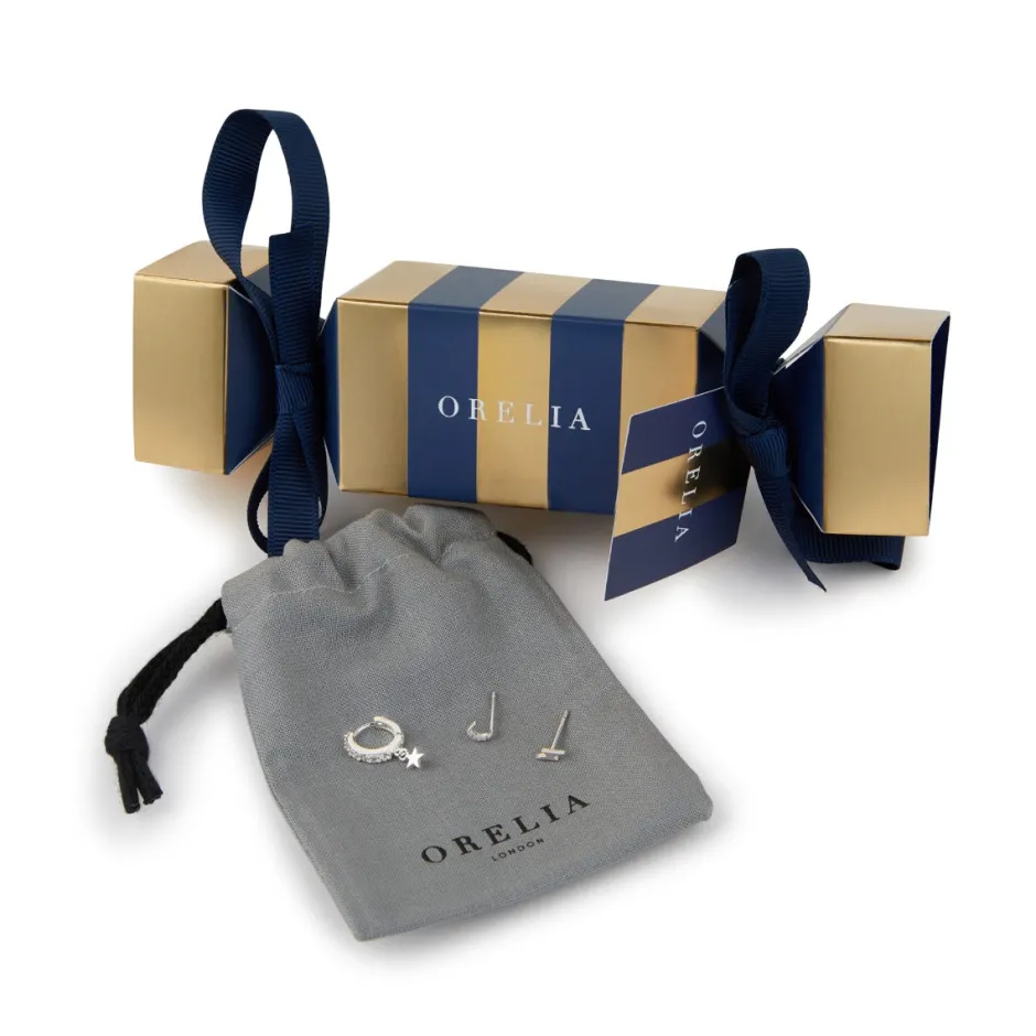 Oorbellen set Juna | Silver/gold | DAMES Sieraden