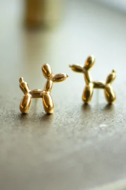 Sale Oorbellen snoepdog | Goud | DAMES Sieraden|Snøpskes