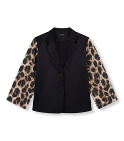 New Oversized blazer Suki | Leopard | DAMES Blazers & Gilets