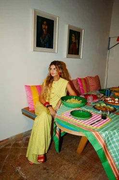 New Pants Charlie | Lemon | Harper & Yve DAMES Co-ords|Broeken