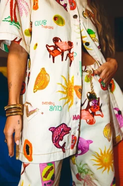 Pants Tessa | Tropicana | Harper & Yve DAMES Broeken