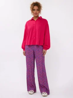Pants Zola | Multi flower | DAMES Co-ords|Broeken
