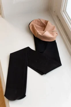 Outlet Panty Emma | Zwart gevoerd | 200 Den | DAMES Overige Accessoires|Snøpskes