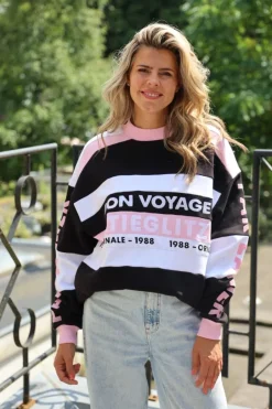 Online Pauline sweater | Black | DAMES Truien & Vesten|Truien & Vesten