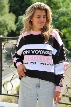 Online Pauline sweater | Black | DAMES Truien & Vesten|Truien & Vesten