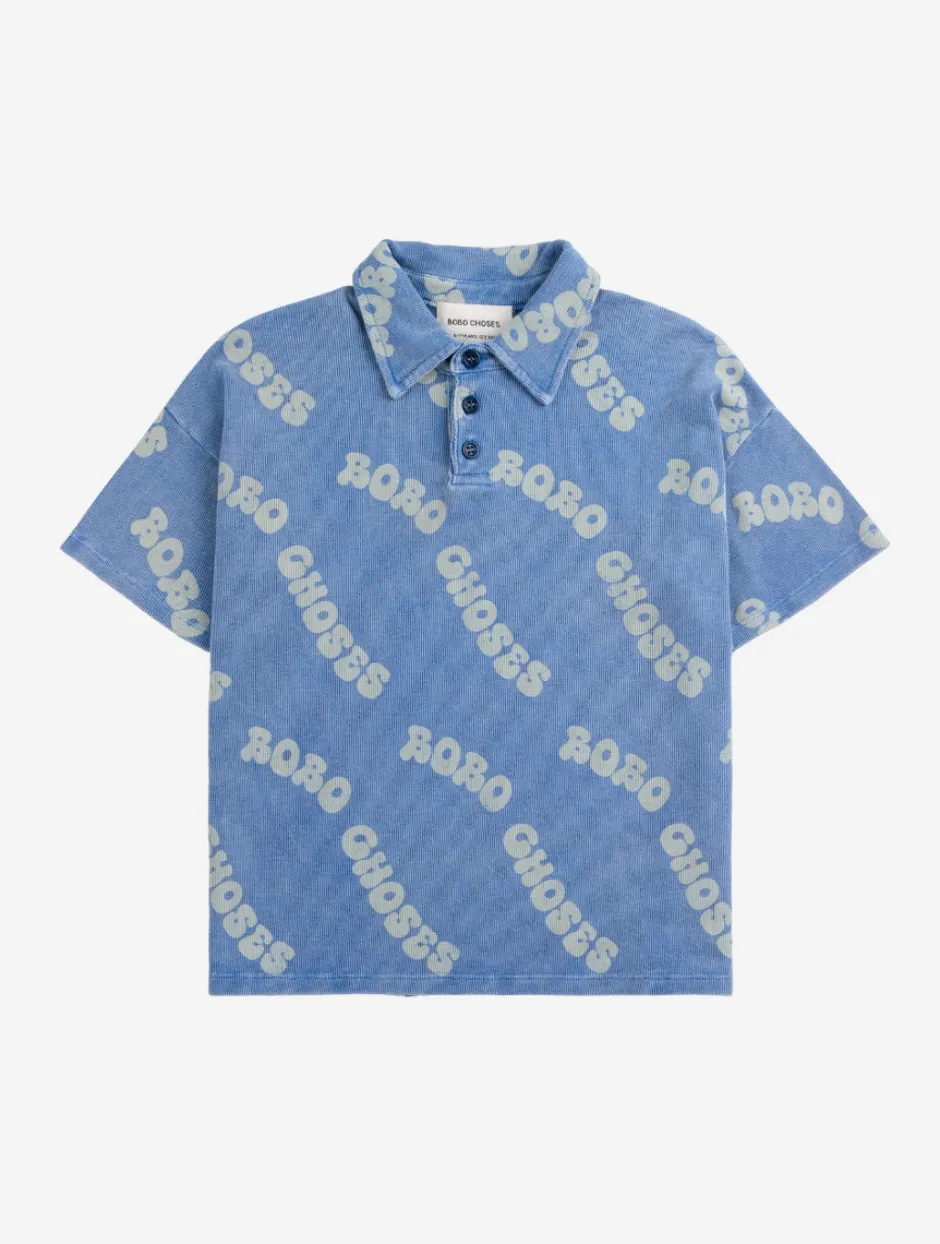 Discount Polo shirt Wavy | All over waffle | DAMES Co-ords|Co-ords