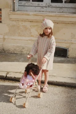 Outlet Poppenbuggy | Lacy pink | 3+ jaar | Poppen & Accessoires