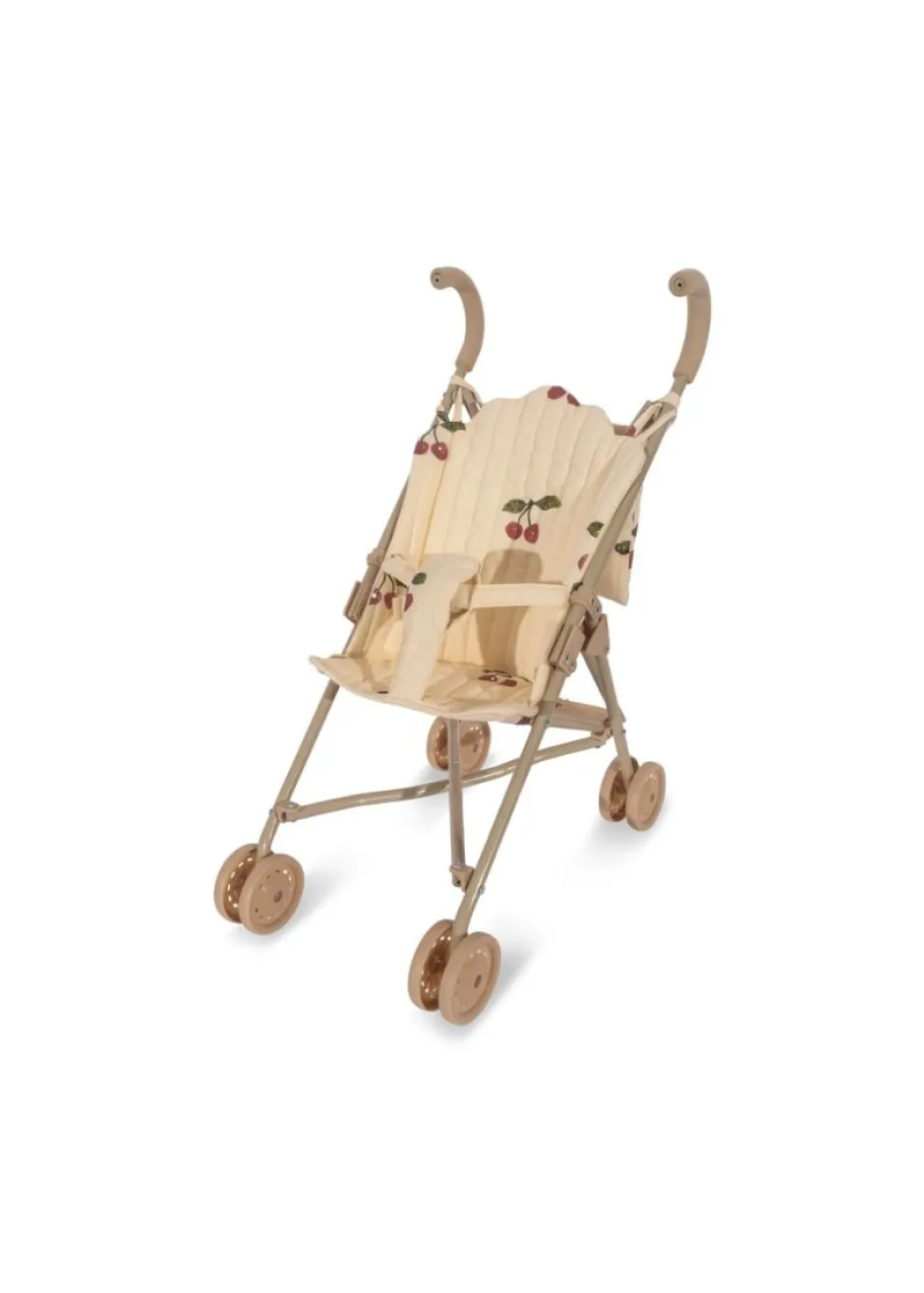 Discount Poppenbuggy | Ma grande cerise pink glitter | 3+ jaar | Poppen & Accessoires|Educatief Speelgoed
