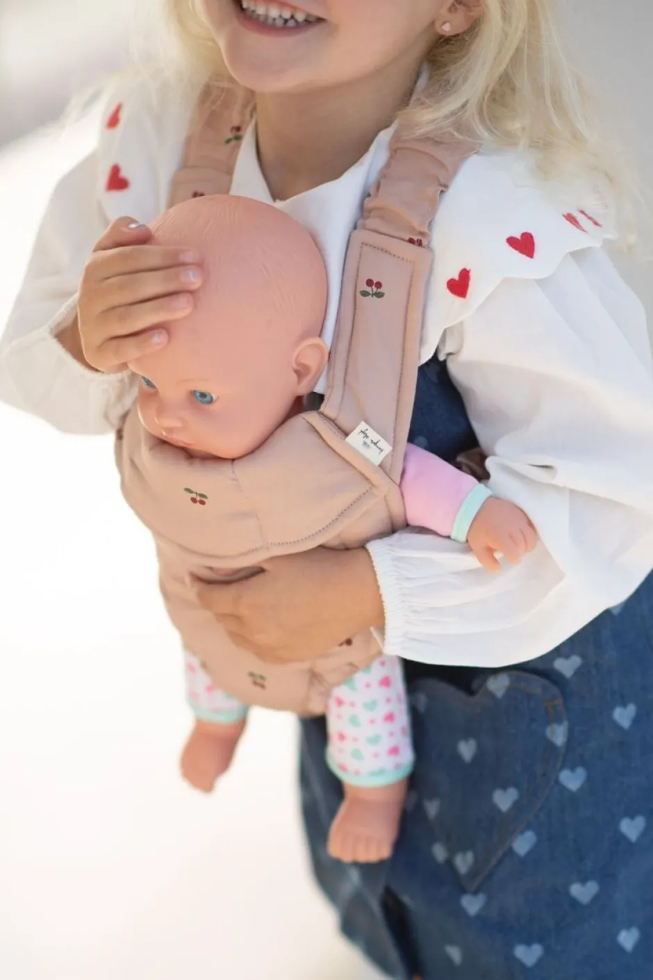 Outlet Poppendraagzak | Cherry blush | Educatief Speelgoed|Poppen & Accessoires