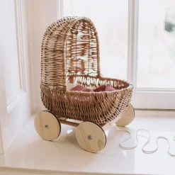 Best Poppenwagen klein | Riet Poppen & Accessoires