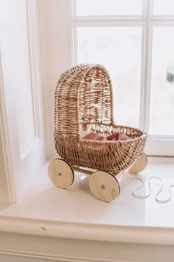 Best Poppenwagen klein | Riet Poppen & Accessoires