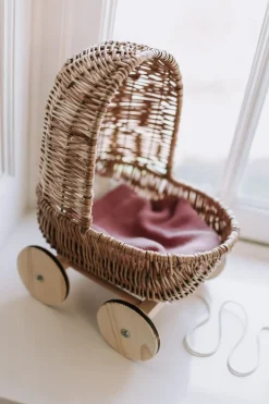 Best Poppenwagen klein | Riet Poppen & Accessoires