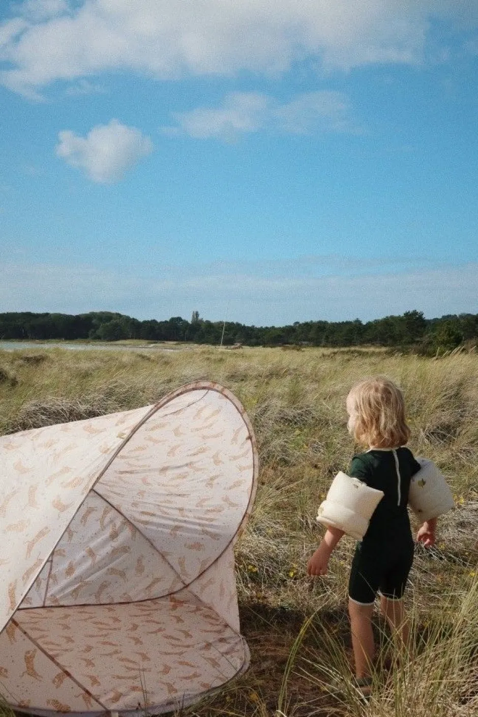 Outlet Pop-up strandtent | Tiger | Buitenspeelgoed|Waterspeelgoed