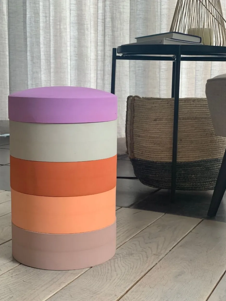 Rainbow chair earth | 5 stuks | Open ended speelgoed | Decoraties & Accessoires