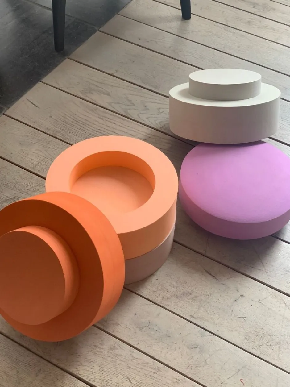 Rainbow chair earth | 5 stuks | Open ended speelgoed | Decoraties & Accessoires