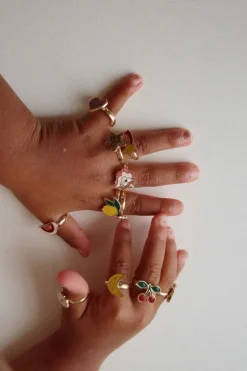 Ringen set | 12 stuks | Multi color | Sieraden