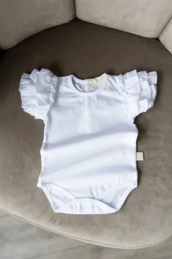 Romper Amelie | Ruffle sleeve Rompers