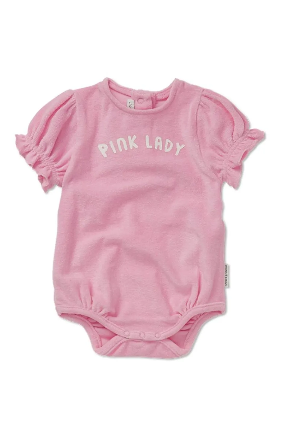 Best Romper balloon sleeve pink lady | Summer sorbet | Sproet & Sprout Rompers