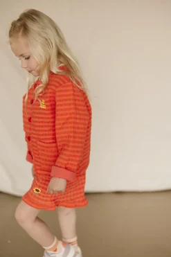 Discount Ruffle woven shorts Vichy | DAMES Co-ords|Co-ords