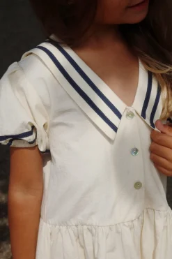 Discount Sailor dress Allie gots | Optic white | DAMES Jurken & Salopettes|Jurken