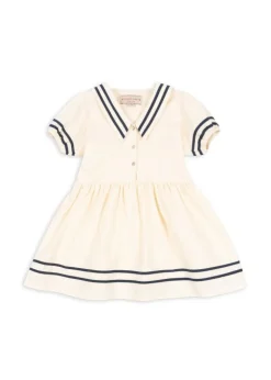 Discount Sailor dress Allie gots | Optic white | DAMES Jurken & Salopettes|Jurken