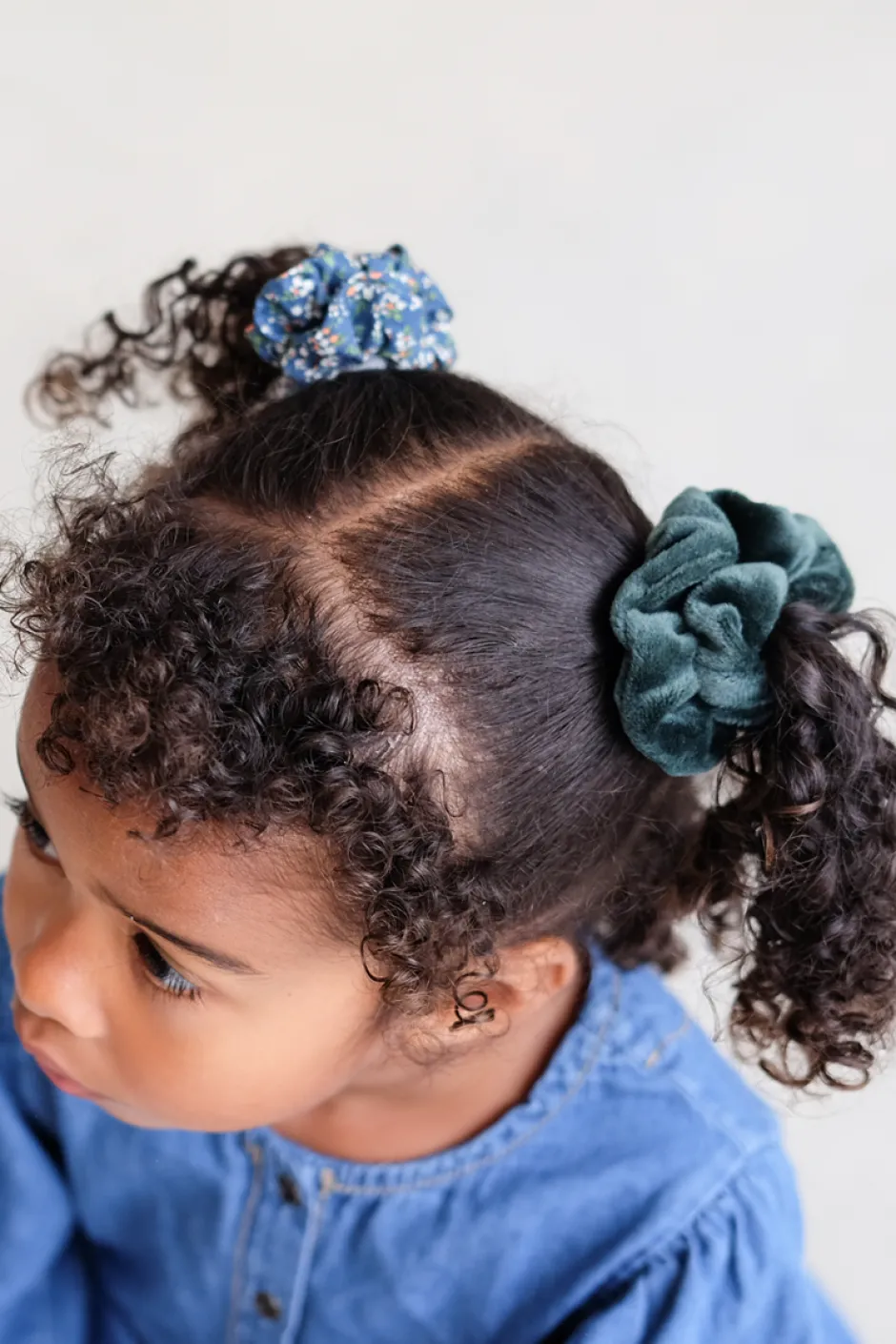 Outlet Scrunchies winter | Into the woods | 5 stuks | Mimi & Lula Haaraccessoires