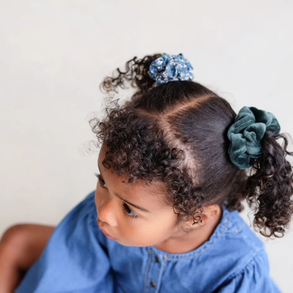 Outlet Scrunchies winter | Into the woods | 5 stuks | Mimi & Lula Haaraccessoires