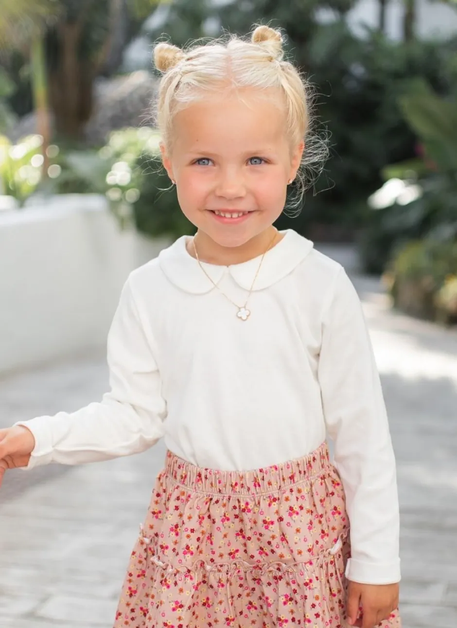 Discount Shirt Bowi | Peter Pan kraagje, unisex DAMES Shirts|Shirts