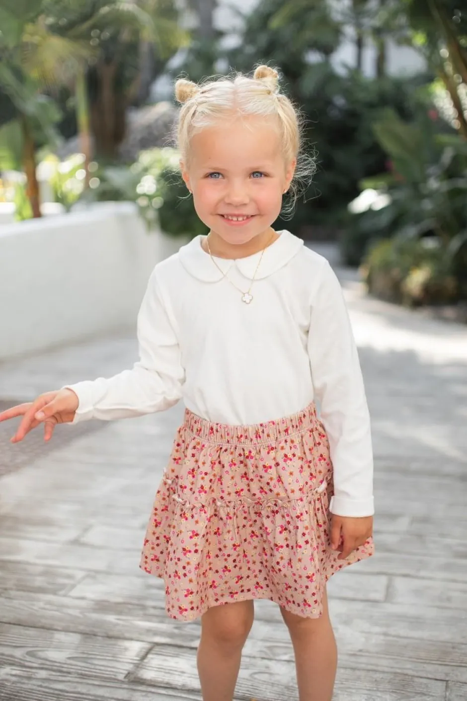 Discount Shirt Bowi | Peter Pan kraagje, unisex DAMES Shirts|Shirts