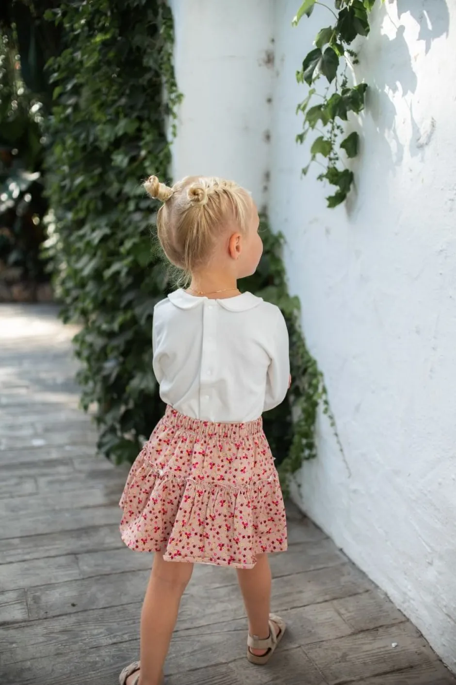 Discount Shirt Bowi | Peter Pan kraagje, unisex DAMES Shirts|Shirts