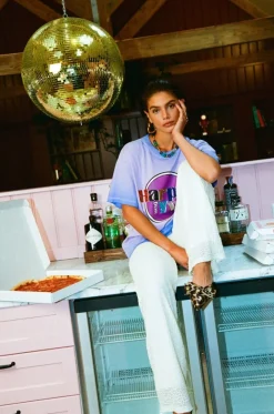 Clearance Shirt Hotstuff | Pretty purple | Harper & Yve DAMES Tops