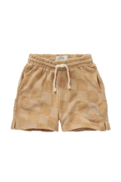 Outlet Short blocks Terry | Nectarine | Sproet & Sprout DAMES Co-ords|Co-ords