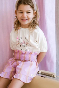 Clearance Short Falla | Pink mulberry multi | DAMES Co-ords|Co-ords